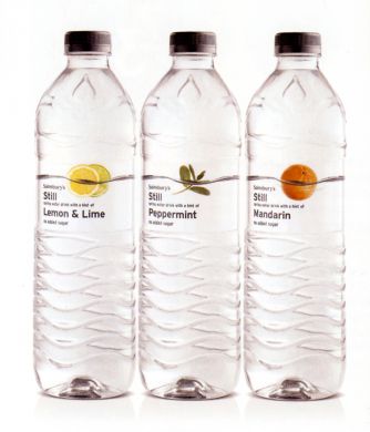 SAINSBURY FLAVOURED WATER- image