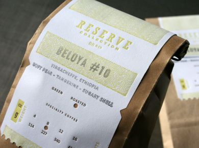 RESERVE COLLECTION COFFEE PACKAGING- image
