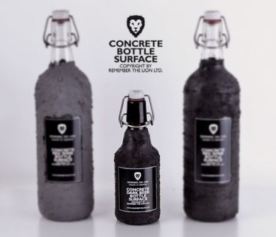 CONCRETE BOTTLE SURFACE- image