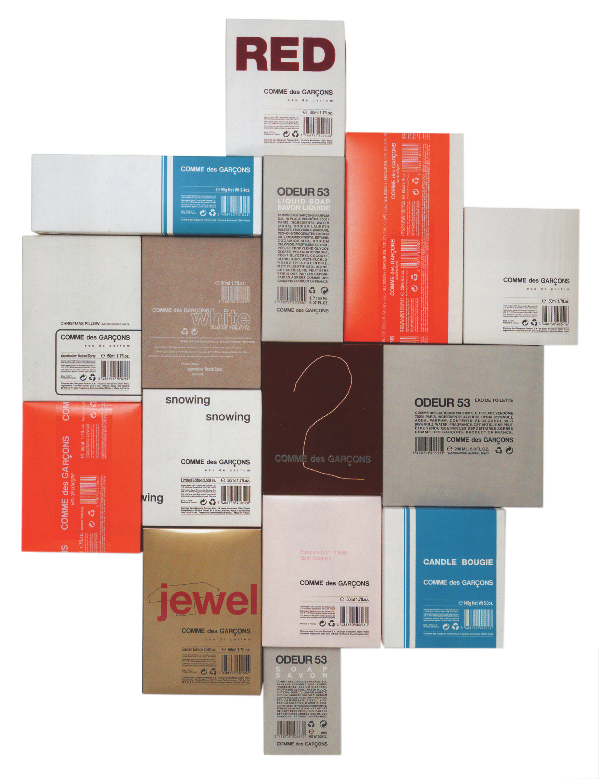 Packaging Design Archive - COMME DES GARÇONS